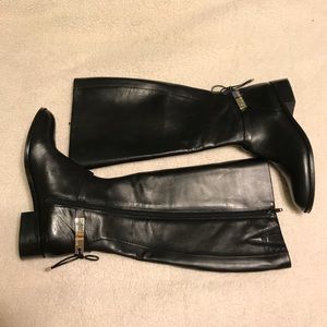 Like New Antonio Melani wide calf black boots